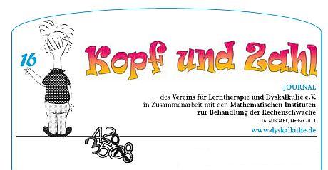 Kopf und Zahl Ausgabe 16, Herbst 2011